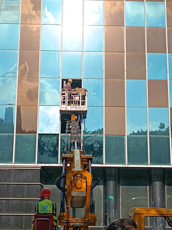 深圳幕墻玻璃更換
