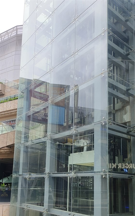 觀光電梯玻璃幕墻