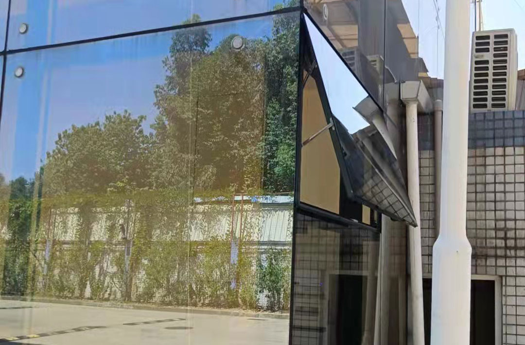 玻璃幕墻改造開窗